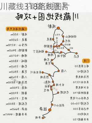 川藏线318路线图片