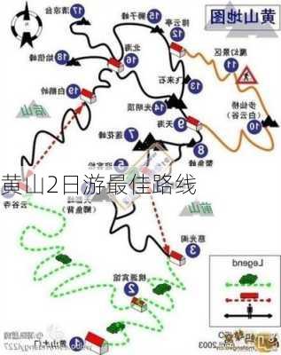 黄山2日游最佳路线