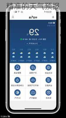 精准的天气预报
