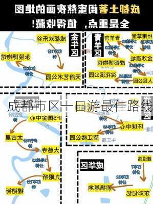 成都市区一日游最佳路线