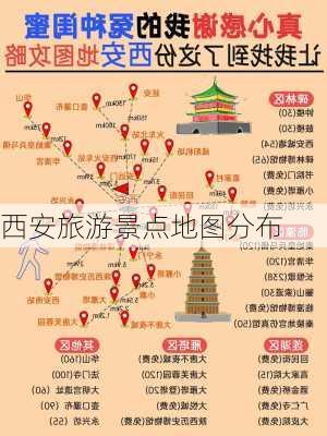 西安旅游景点地图分布