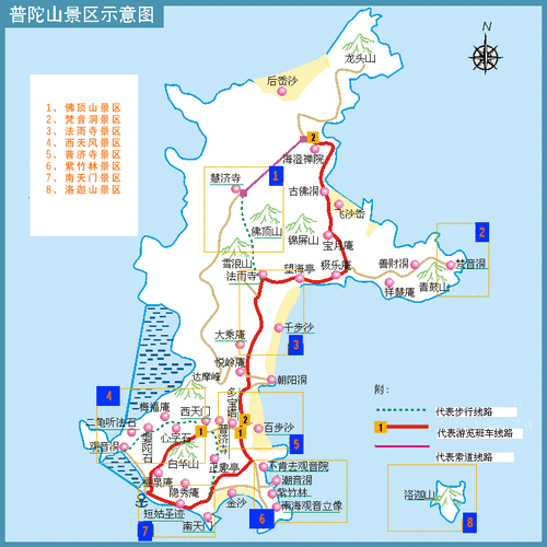 朱家尖一日游最佳路线