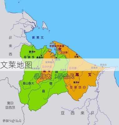 文莱地图