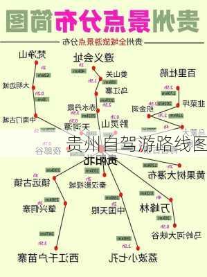 贵州自驾游路线图