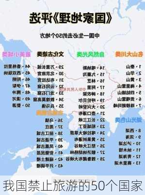 我国禁止旅游的50个国家