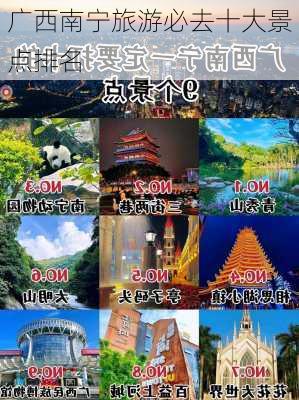 广西南宁旅游必去十大景点排名